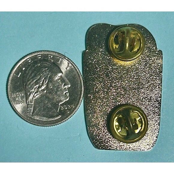 Tooth Anatomy Pin Dental Decorative Tooth Large Size Double Post Back Pin - Picture 2 of 2